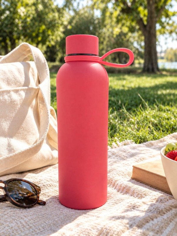 Producto - Botella de acero siliconada 500ml - 2