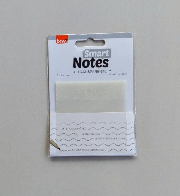 Producto - Block Notas Translúcidas Transparentes 76X76