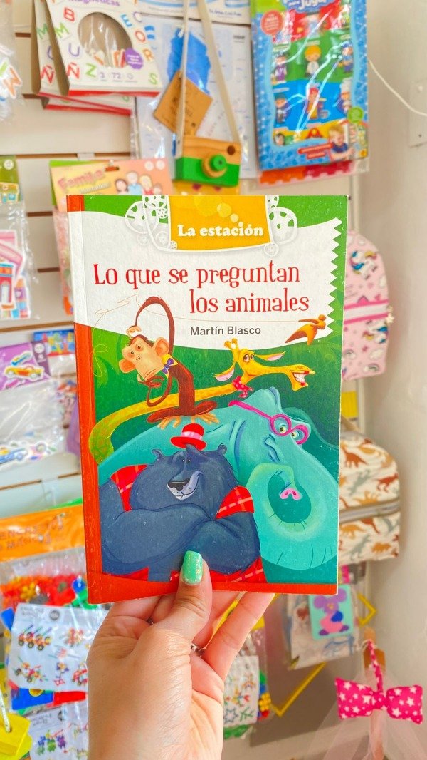 Producto - Libro "Lo que se preguntan los animales" de Martín Blasco