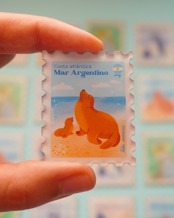 Producto - Imán de Lobo Marino
