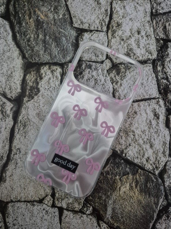 Producto - Funda tpu Holo Iphone 17 Pro moño