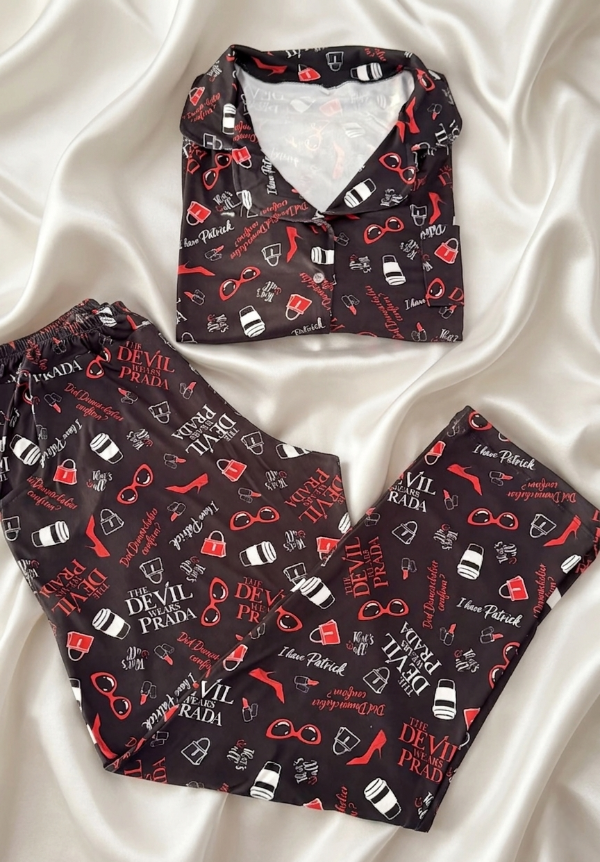 Producto - Camisero Largo ML Devil Negro
