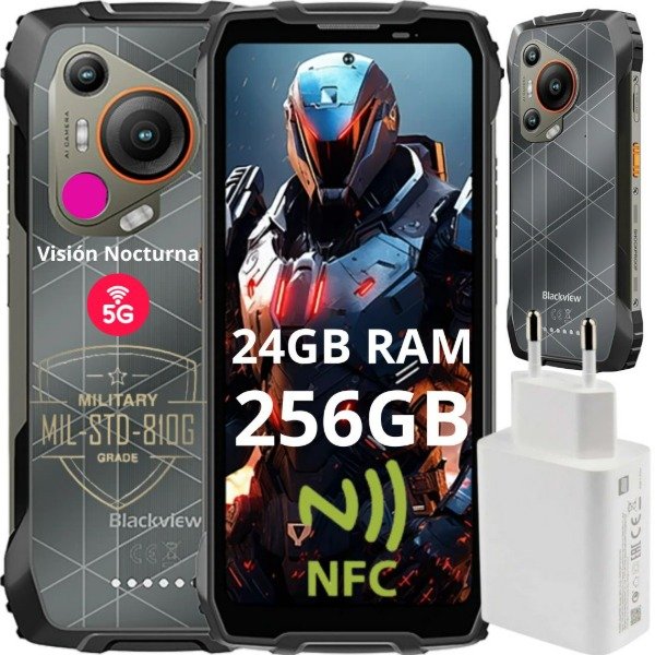 Producto - BLACKVIEW BL7000 5G CERTIFICACIÓN MILITAR ANTI GOLPES ( 256GB )