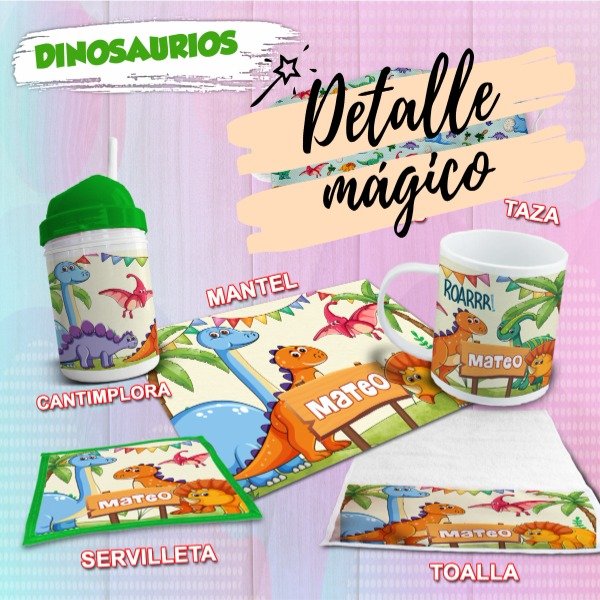 Producto - Set Jardín Dinosaurios