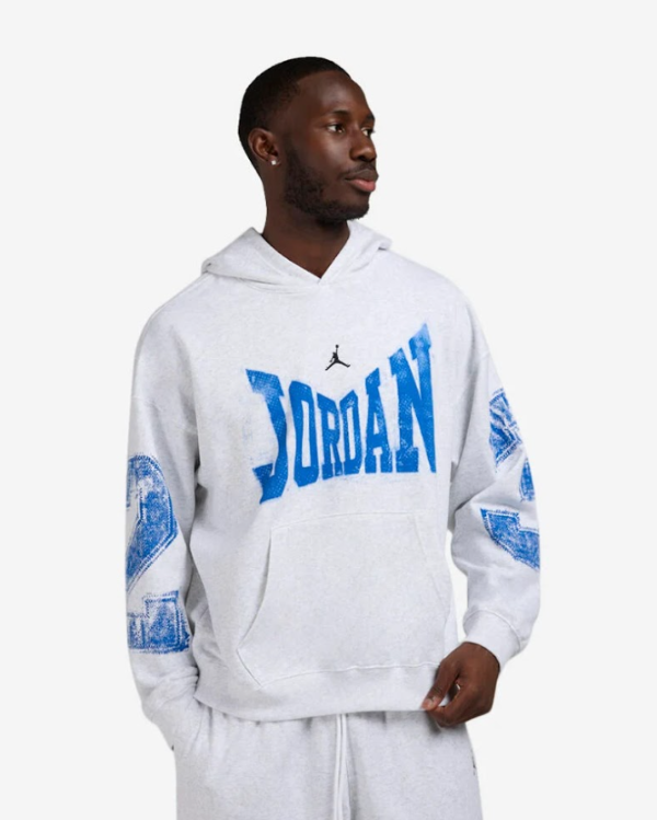 Producto - Brooklyn Collegiate Hoodie Blanco con Azul