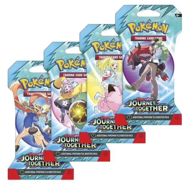 Producto - Pokemon Scarlet And Violet Journey Together Sleeved Booster Pack