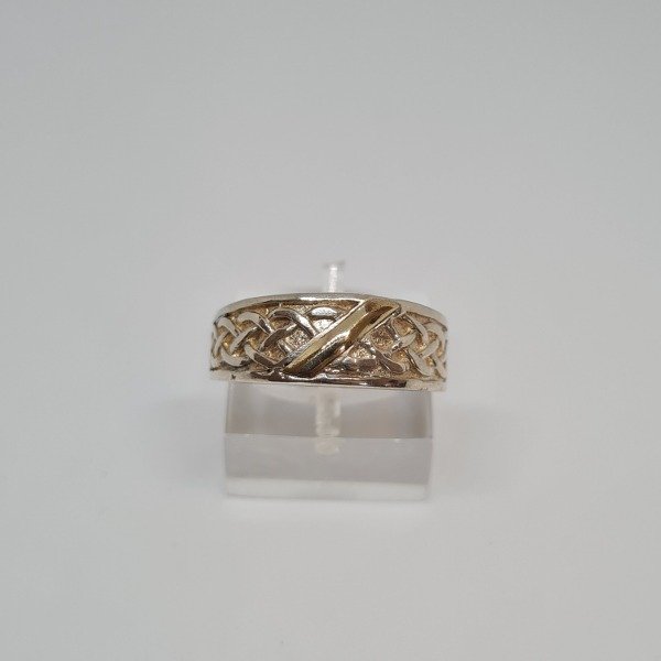 Producto - Anillo Trabajado con Oro