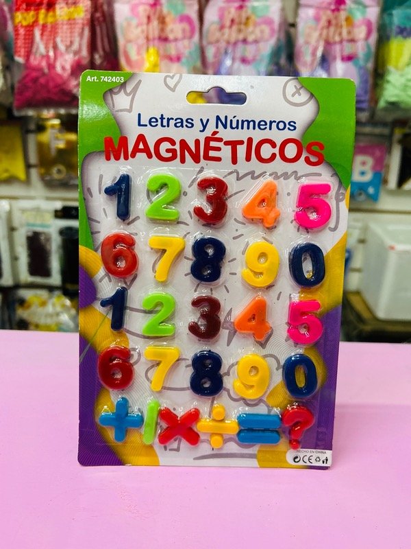 Producto - Números magnéticos