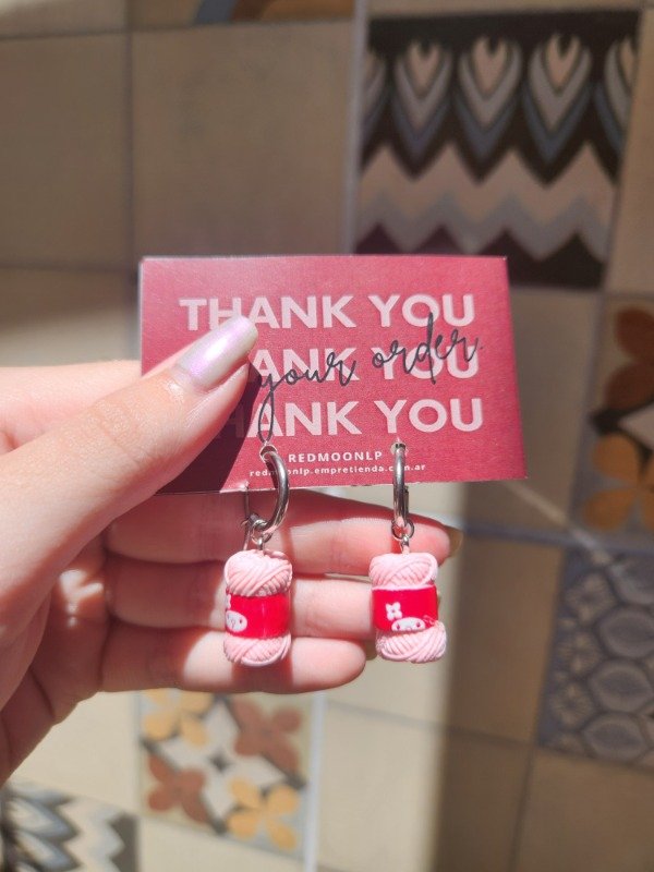 Producto - Argollitas Ovillo de Lana ACERO QUIRÚRGICO varios colores