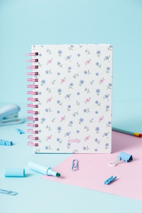 Producto - Agenda Cuaderno Florcitas  Punto Cero