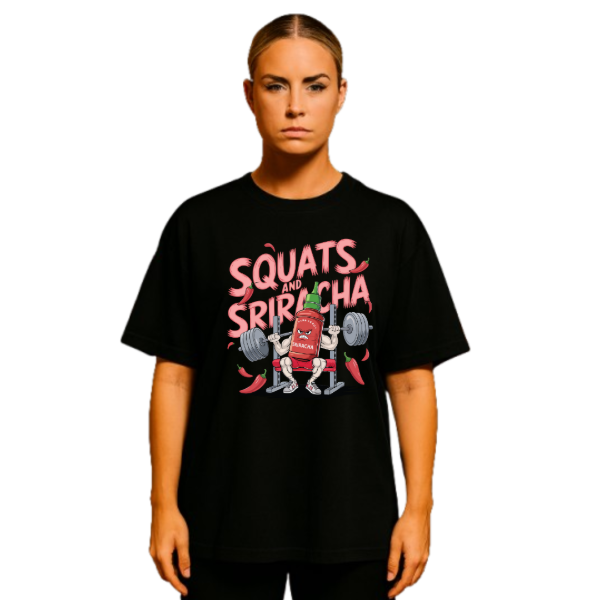 Producto - Remera Oversize Unisex Sriracha