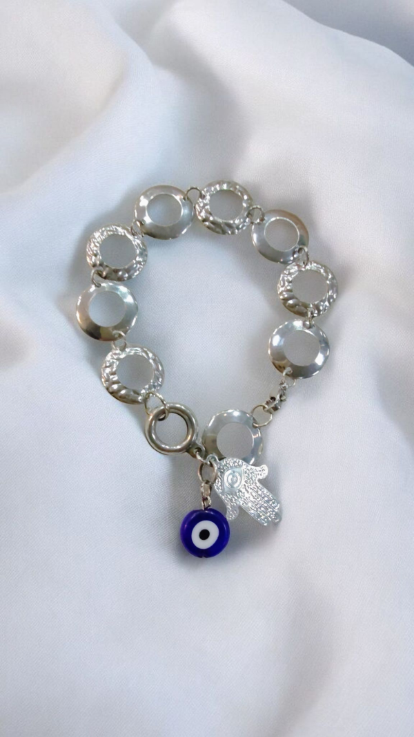 Producto - Pulsera ojo turco y mano de Fátima