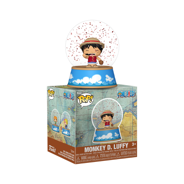 Producto - FUNKO MINIS SNOW GLOBES ONE PIECE LUFFY