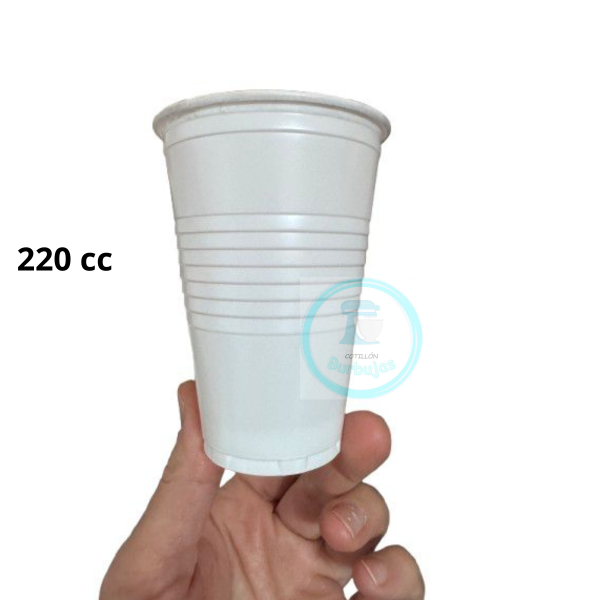 Producto - Vaso Plástico descartable 220cc x 10 unidades