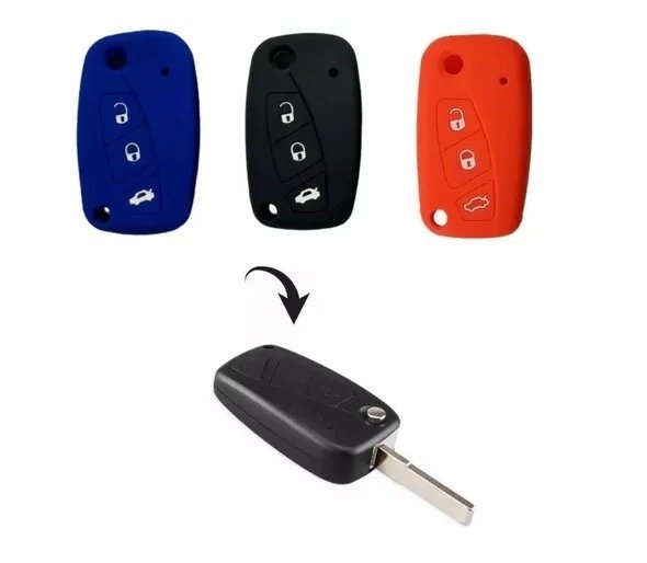 Producto - FUNDA CUBRE LLAVE FIAT QUBO - DUCATO - 500 - DOBLO - BRAVO