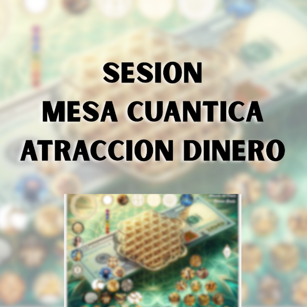 Producto - SESIÓN MESA ATRACCIÓN DE DINERO