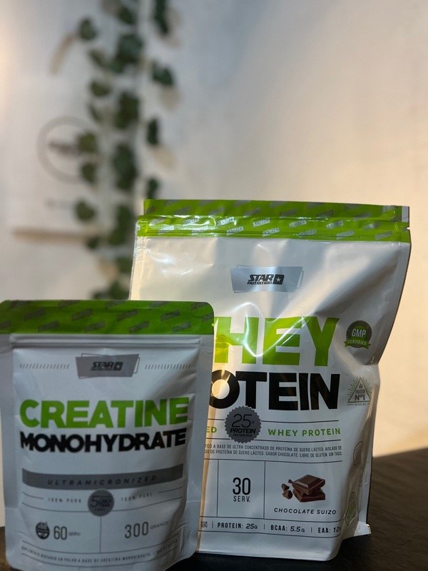 Producto - Star Nutrition - Whey Protein + Creatina Monohydrate 300GR