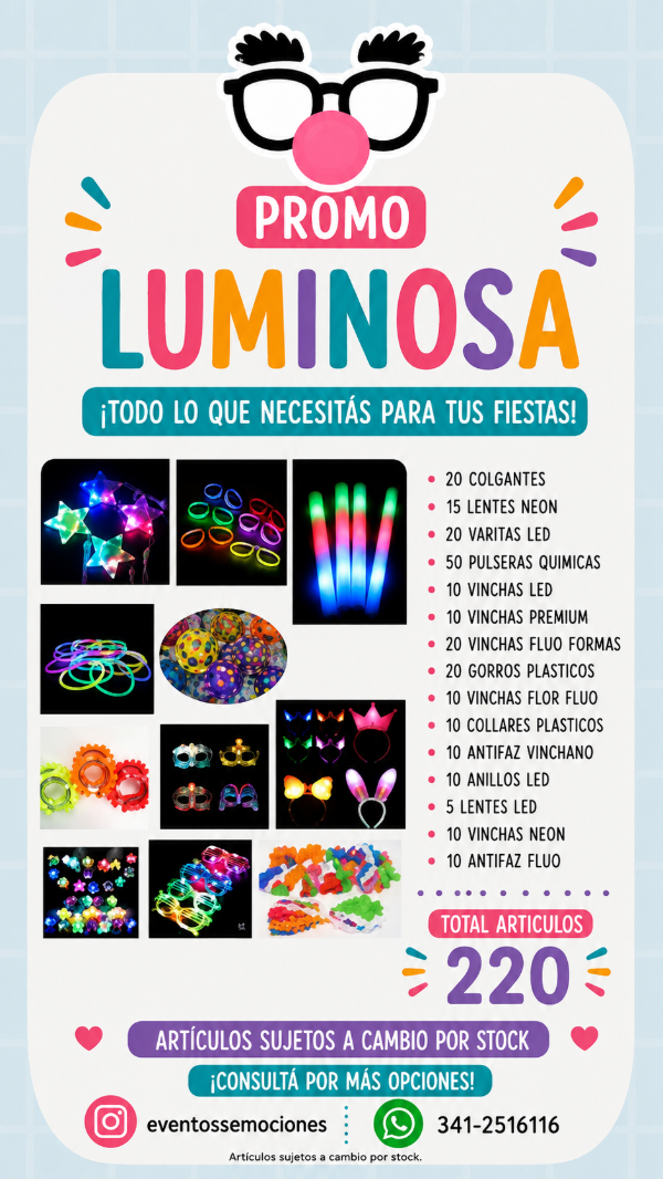 Producto - Promo luminosa