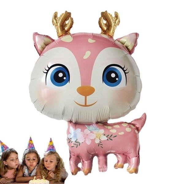 Producto - Globo Ciervito Rosa Cuerpo completo 40x55