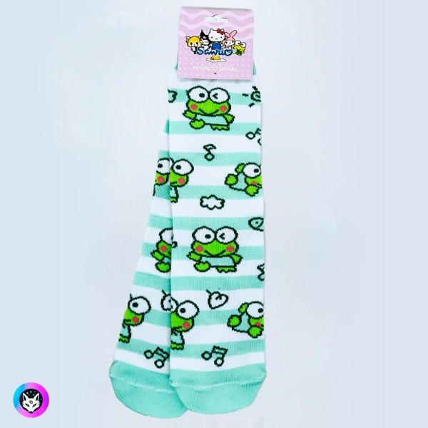 Producto - Media largar "KEROPPI" Sanrio - Licencia oficial