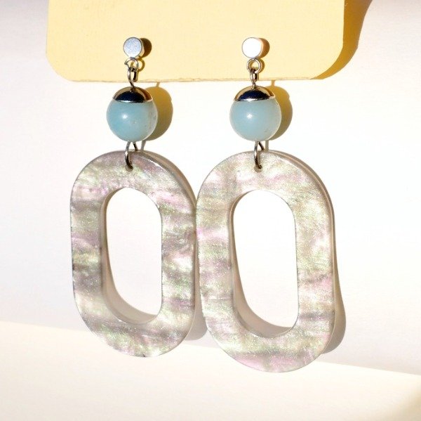 Producto - AROS GRETA AMAZONITA