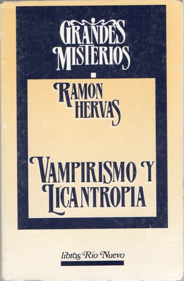 Producto - Vampirismo y licantropia - Ramón Hervás