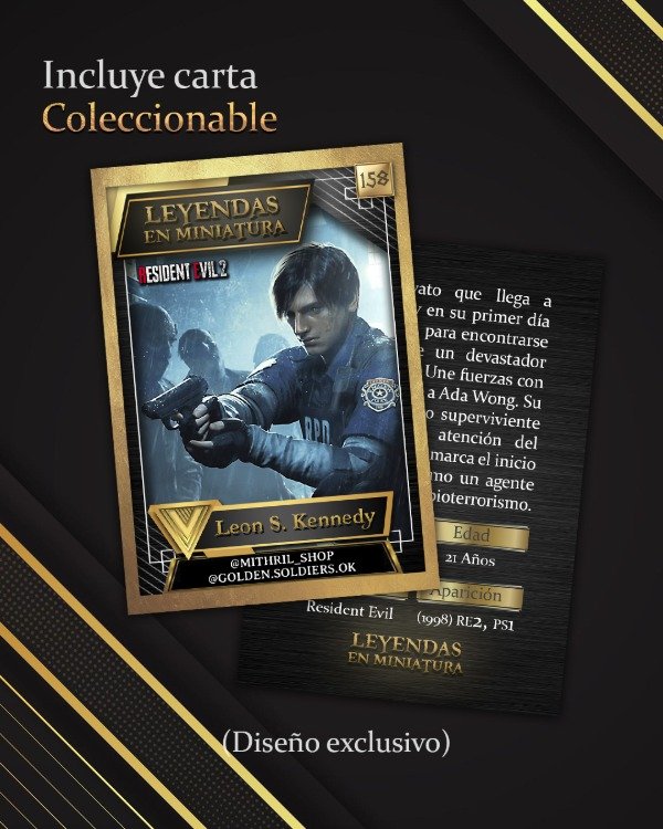 Producto - Leon S Kennedy - Resident Evil - Leyenda Nro 158 - 4