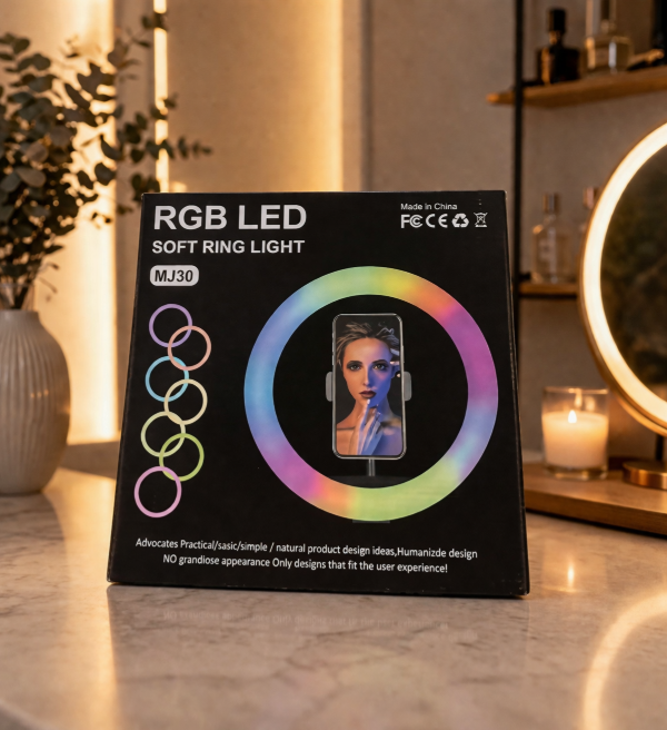 Producto - aro luz 30 cm con rgb c/ tripode