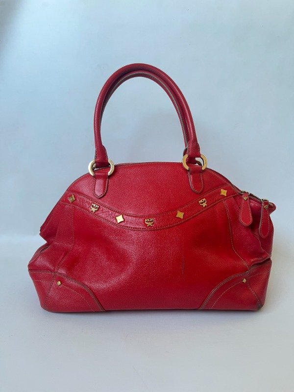 Producto - MCM Leather Studded Bag - 1