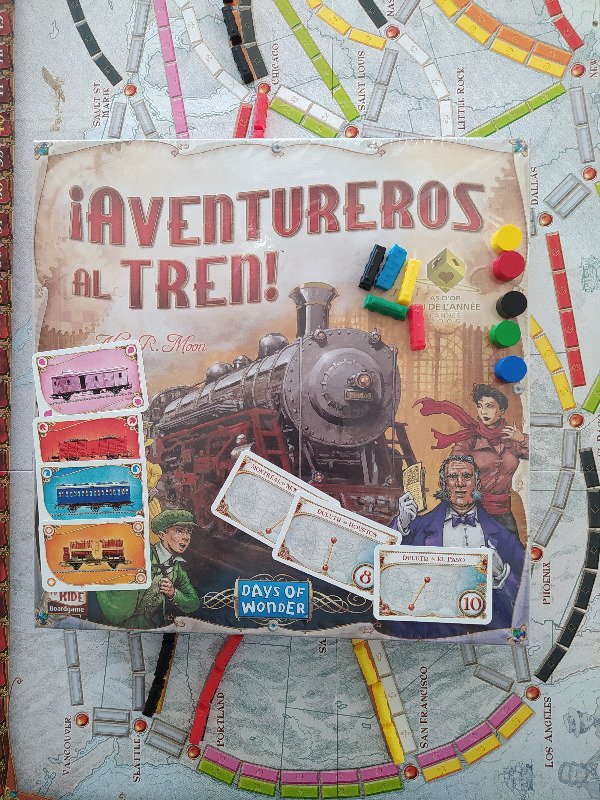 Producto - Ticket To Ride Usa / Aventureros Al Tren Usa [Alquiler]
