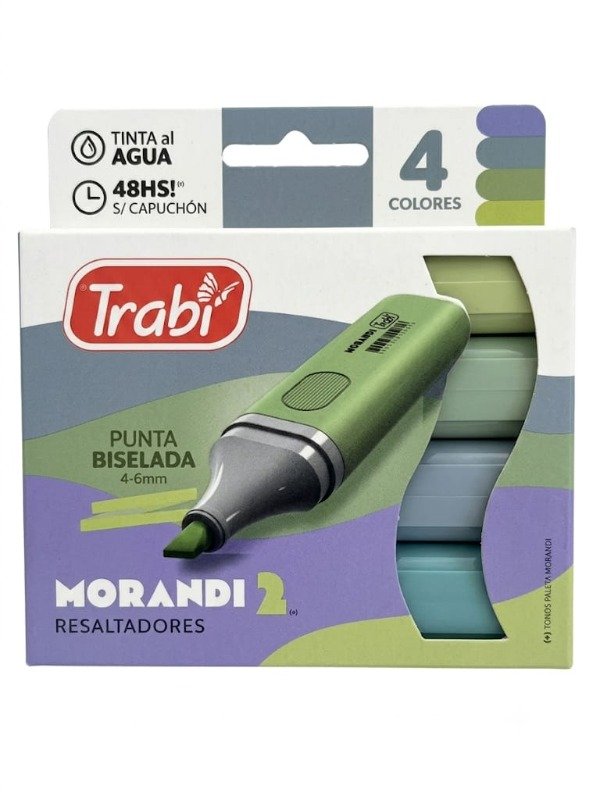 Producto - Resaltador Trabi Morandi 2 - Tendencia 2026