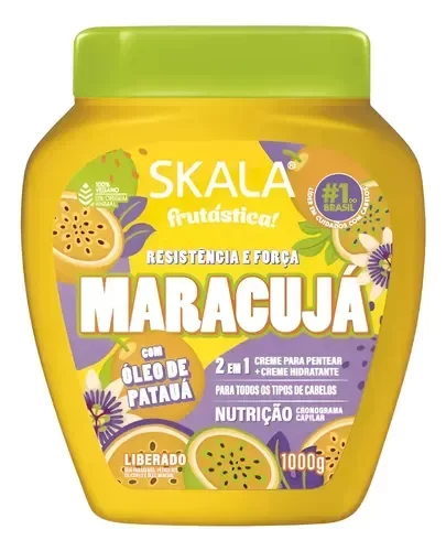 Producto - CL10627 CREMA SKALA FRUTASTICA MARACUJÁ 1000G 2EN1