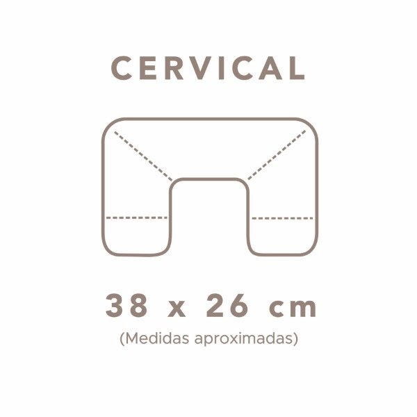 Producto - Almohadita Cervical PURO ALGODÓN Rosa Viejo - 1