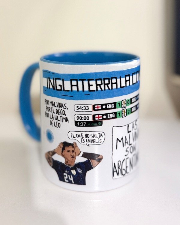 Producto - Taza ARGENTINA VS INGLATERRA - Tazas