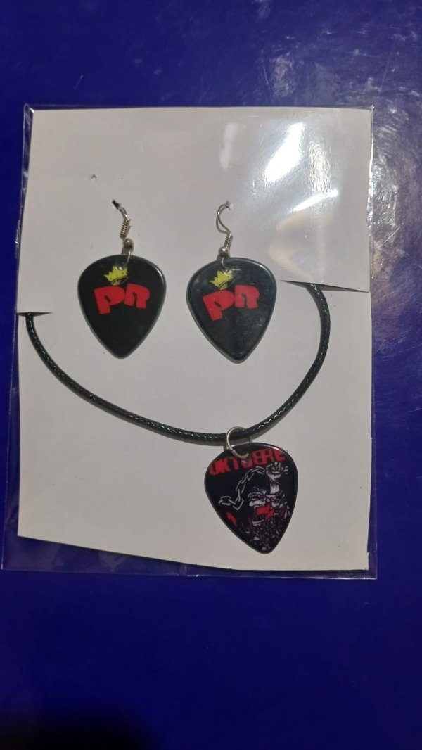 Producto - Collar mas aritos los redondos 4