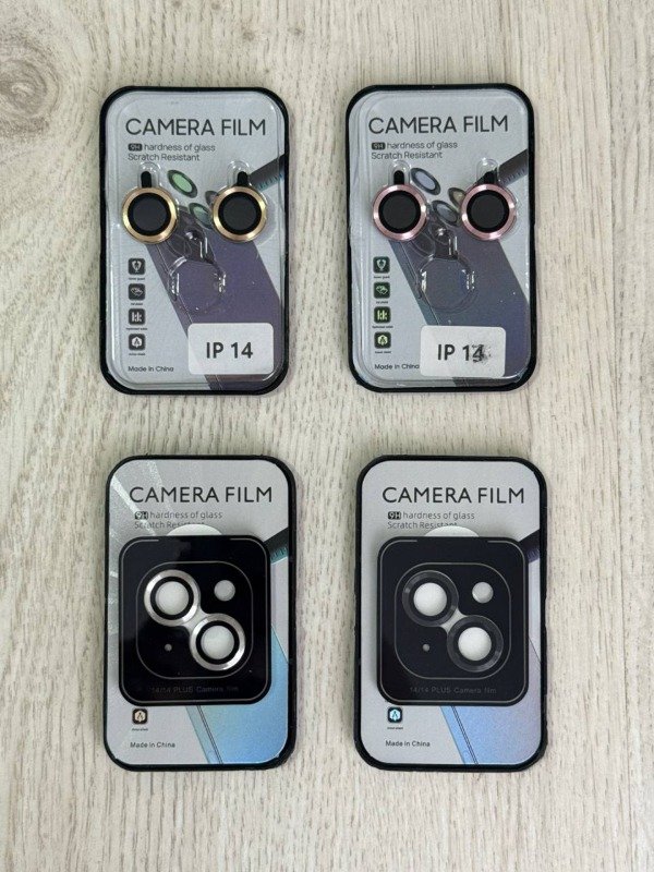 Producto - VIDRIO DE CÁMARA METALIZADO PARA IPHONE 14 / 14 PLUS