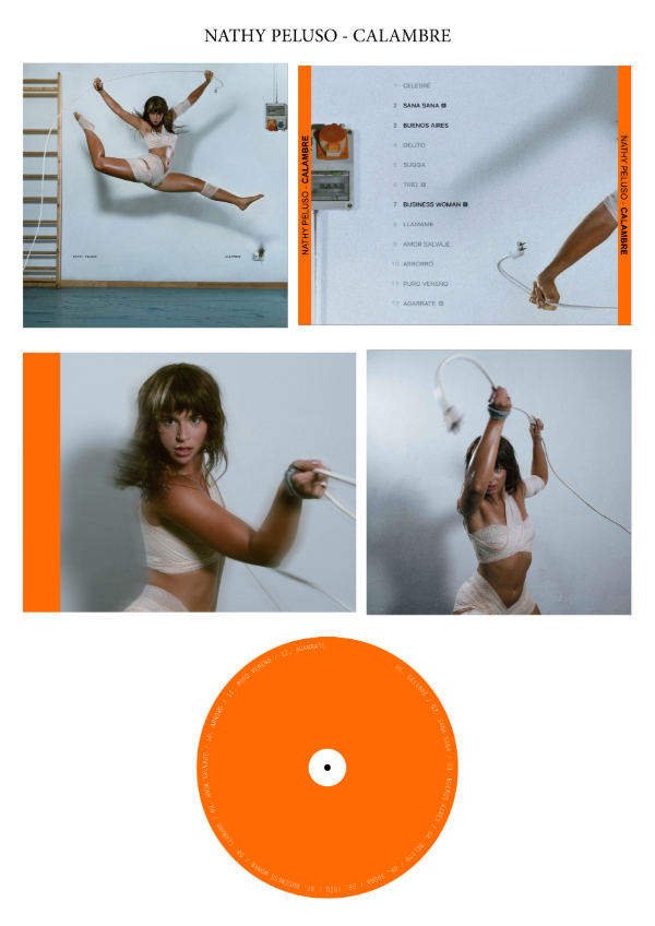 Producto - NATHY PELUSO "CALAMBRE" CD Custom