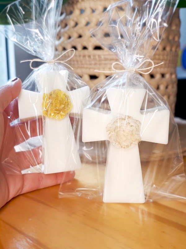 Producto - Souvenir Cruz Decorada. Comunión, bautismo o confirmación - 2