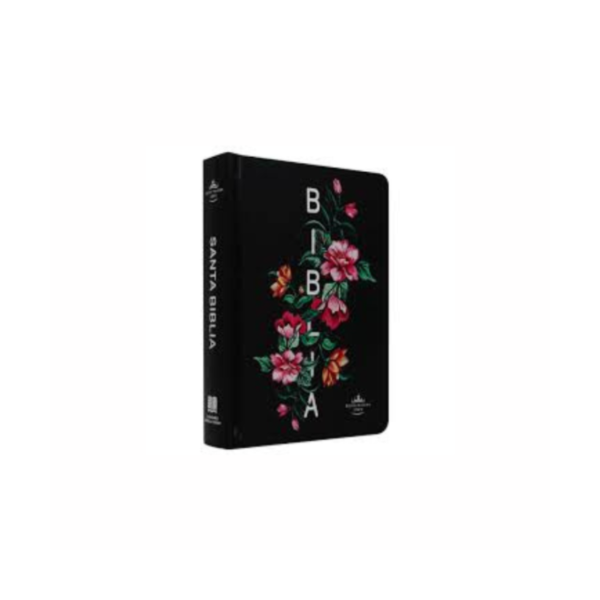 Producto - BIBLIA RVR60 CONCORDANCIA FUENTE DE  BENDICION TAPA DURA NEGRA ROSAS