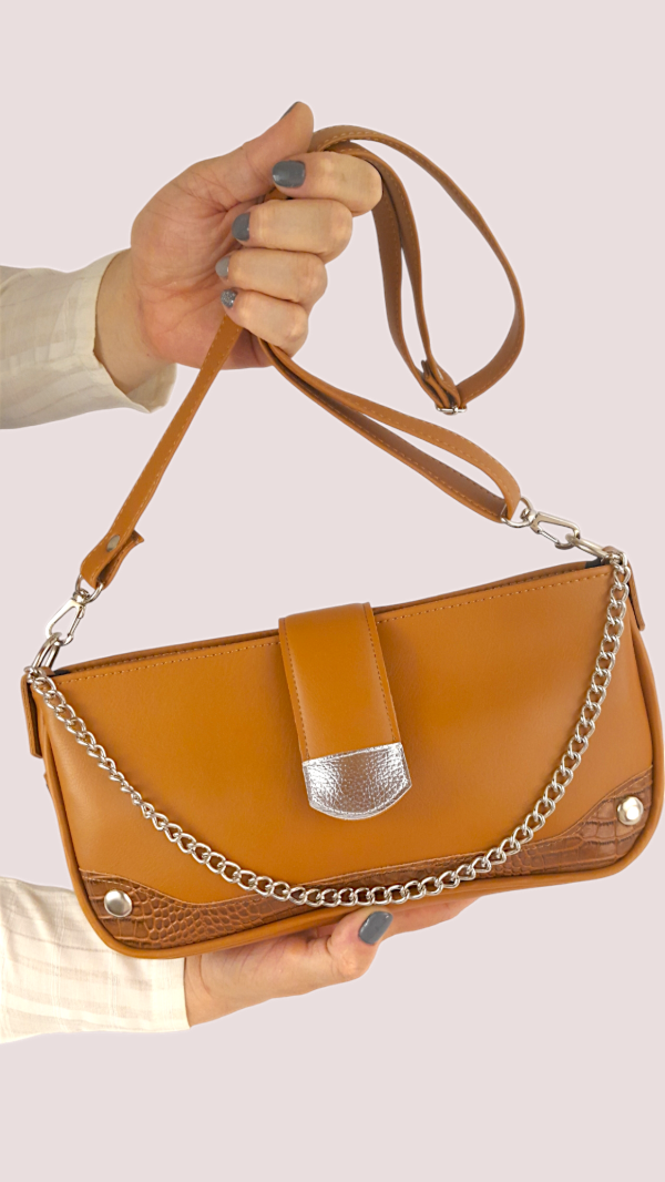 Producto - CARTERA - BANDOLERA ALMA SUELA CLARO