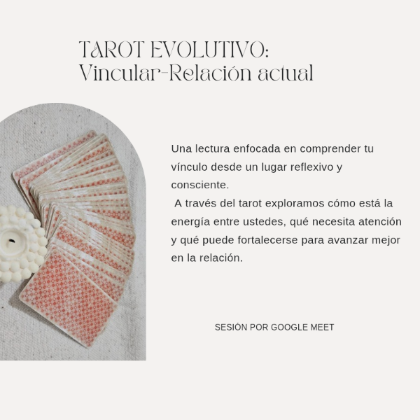 Producto - Tarot evolutivo vincular: relación actual