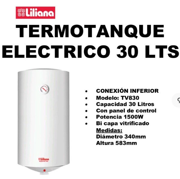 Producto - Termotanque eléctrico LILIANA