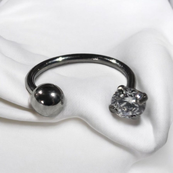 Producto - Bull 8mm con strass