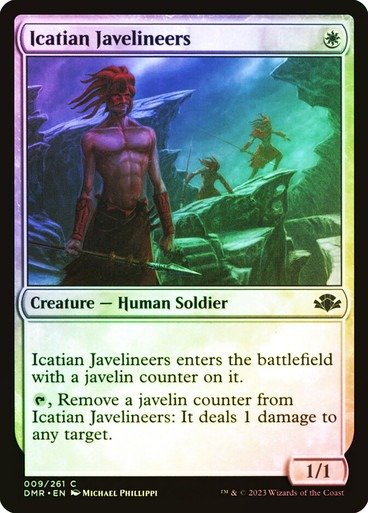 Producto - Icatian Javelineers Foil  Dominaria Remastered