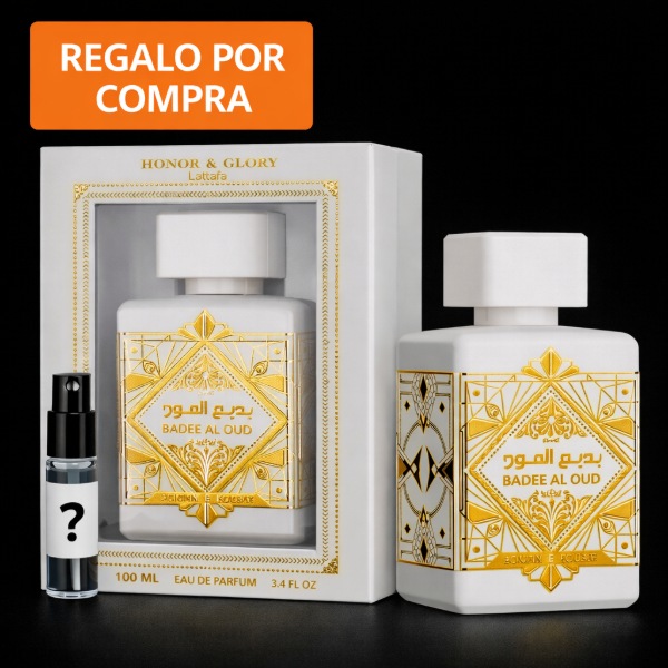 Producto - Perfume Honor And Glory - Lattafa 100ml + Regalo Por Compra