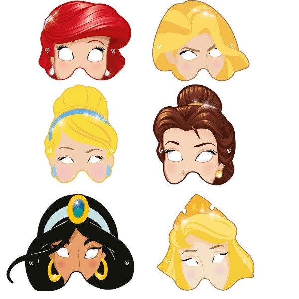 Producto - MASCARA PRINCESAS X10