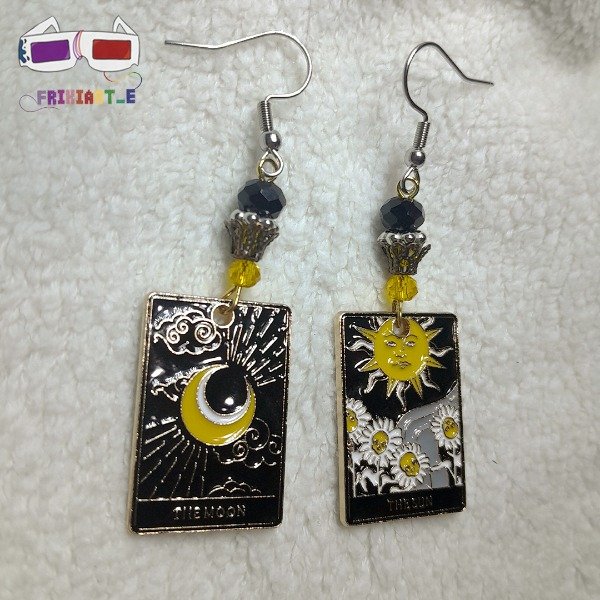 Producto - Aros Luna y Sol Tarot