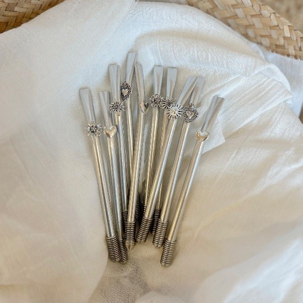Producto - Bombilla aluminio - dije - 0