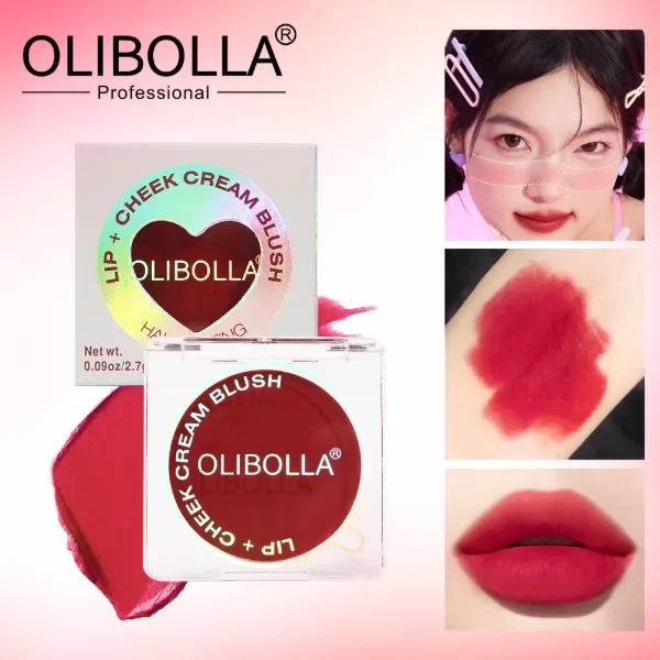Producto - Rubor en crema + Lip 2 en 1 - Olibolla - 1