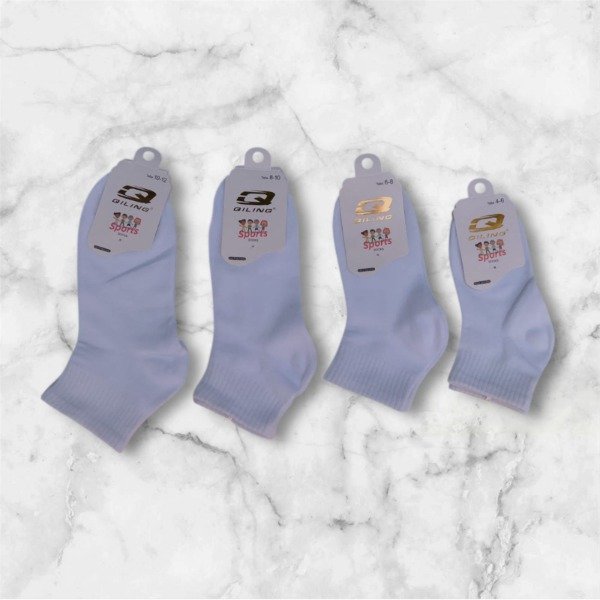 Producto - Docena Medias Escolares blancas